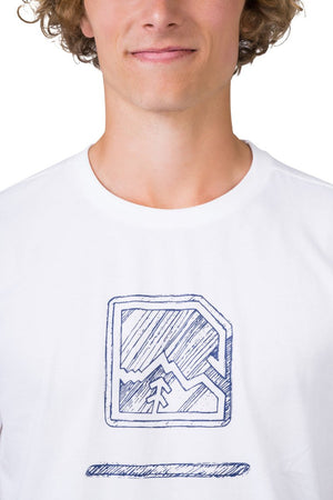 T-shirt de randonnée 100% coton biologique pour homme "Hannah − MIKO" - Planète Rando