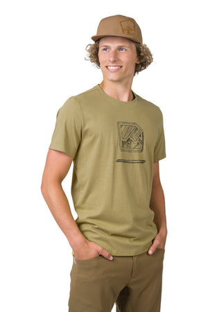 T-shirt de randonnée 100% coton biologique pour homme "Hannah − MIKO" - Planète Rando