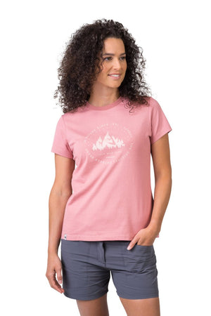 T-shirt de randonnée 100 % coton pour femme "Hannah − ARIA" - Planète Rando