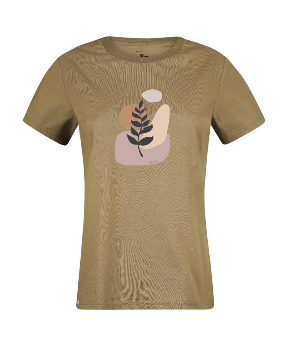 T-shirt de randonnée 100 % coton pour femme "Hannah − ARIA" - Planète Rando