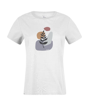 T-shirt de randonnée 100 % coton pour femme "Hannah − ARIA" - Planète Rando