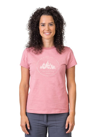 T-shirt de randonnée 100 % coton pour femme "Hannah − ARIA" - Planète Rando