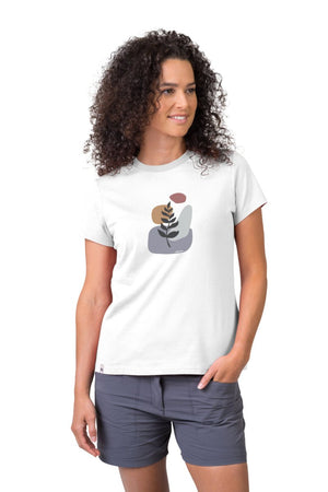 T-shirt de randonnée 100 % coton pour femme "Hannah − ARIA" - Planète Rando
