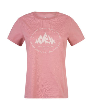 T-shirt de randonnée 100 % coton pour femme "Hannah − ARIA" - Planète Rando
