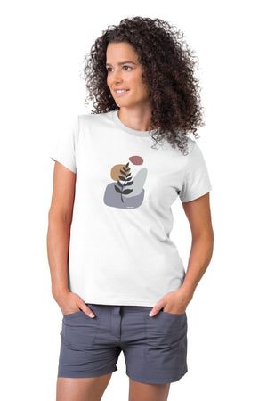 T-shirt de randonnée 100 % coton pour femme "Hannah − ARIA" - Planète Rando