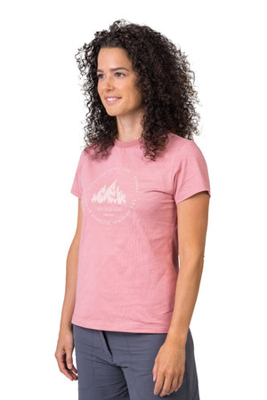 T-shirt de randonnée 100 % coton pour femme "Hannah − ARIA" - Planète Rando