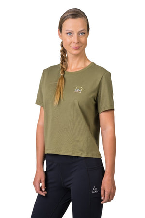 T-shirt de randonnée 100% coton pour Femme "Hannah − ELIN" - Planète Rando