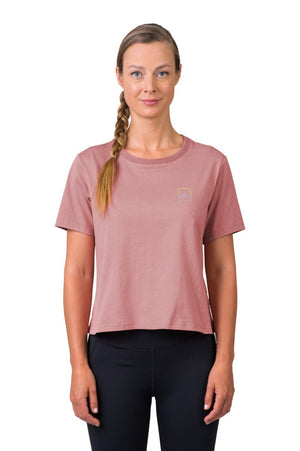 T-shirt de randonnée 100% coton pour Femme "Hannah − ELIN" - Planète Rando