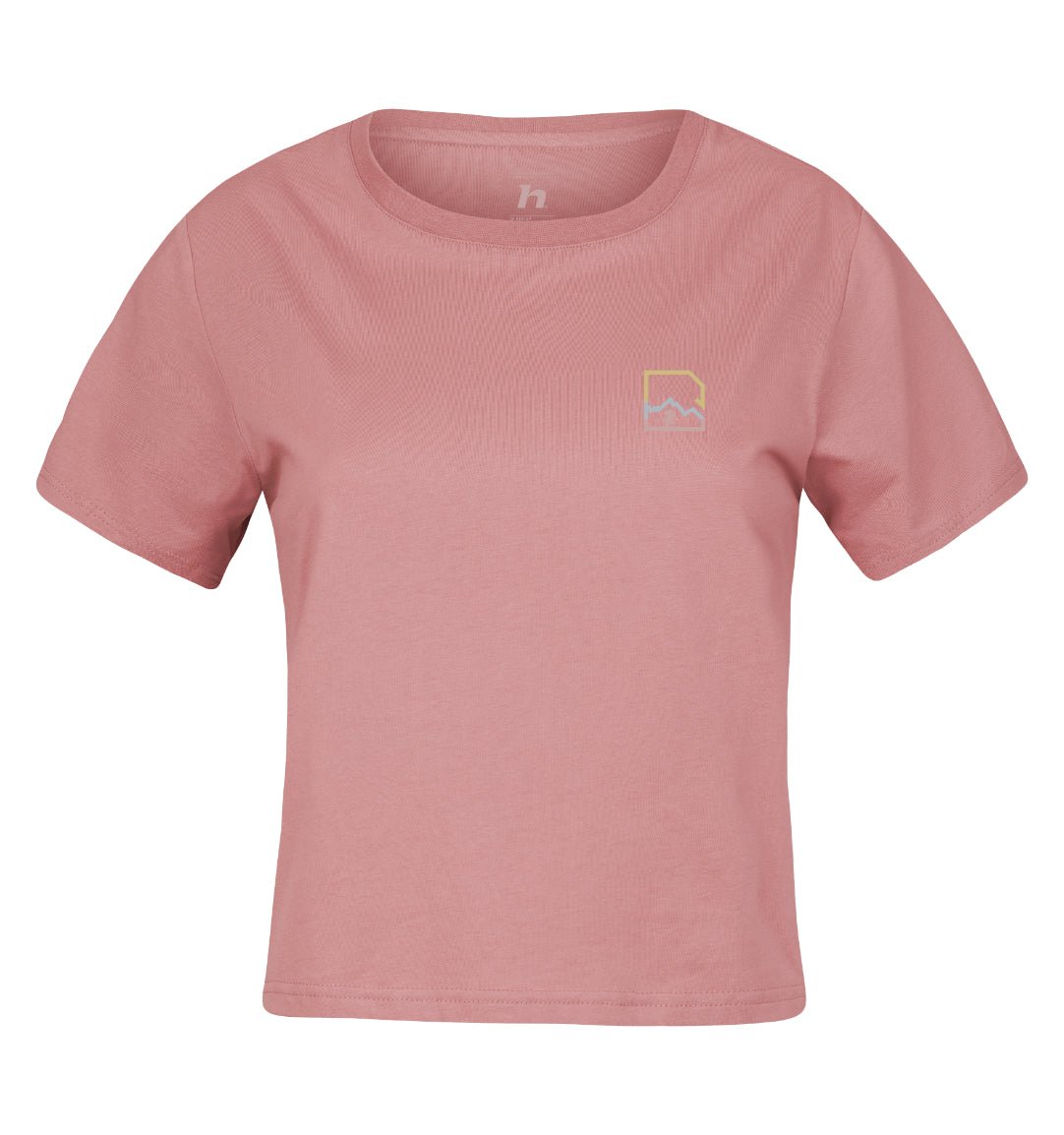 T-shirt de randonnée 100% coton pour Femme "Hannah − ELIN" - Planète Rando