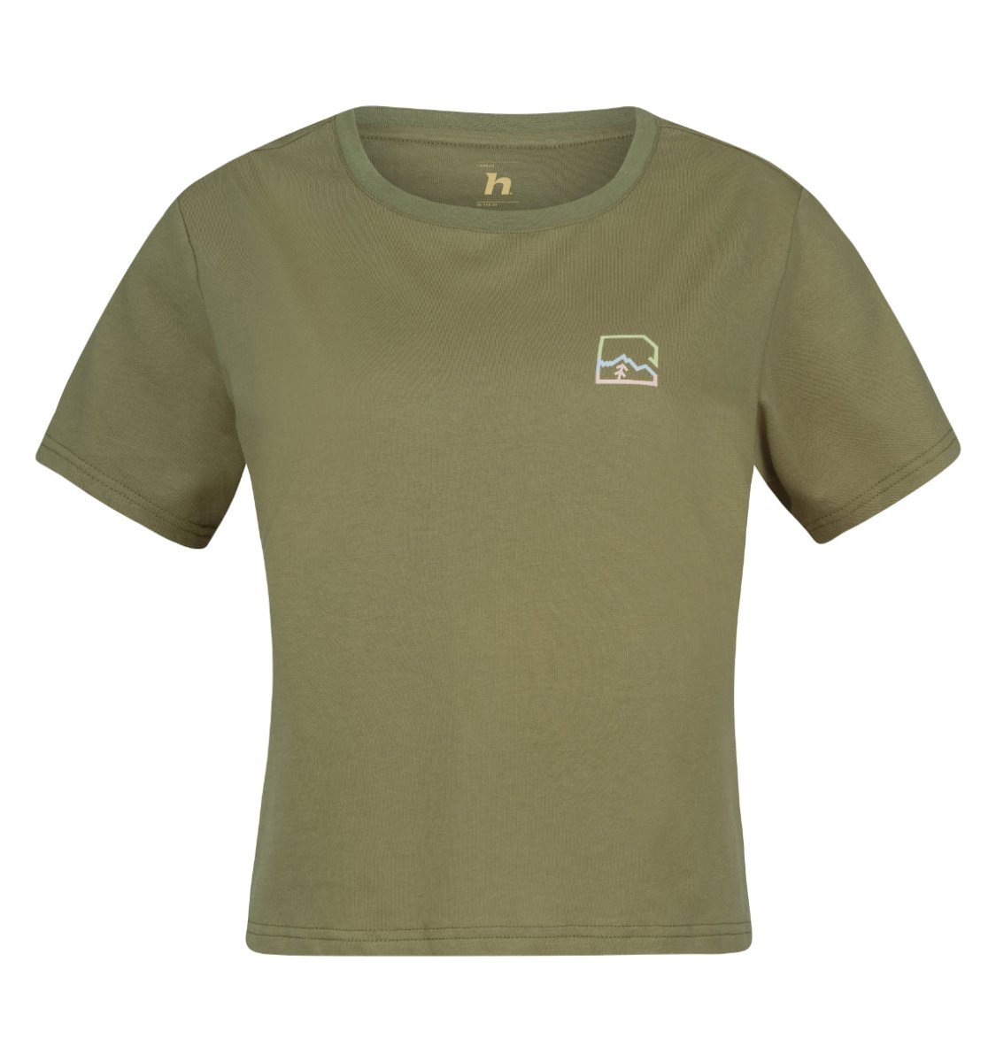 T-shirt de randonnée 100% coton pour Femme "Hannah − ELIN" - Planète Rando