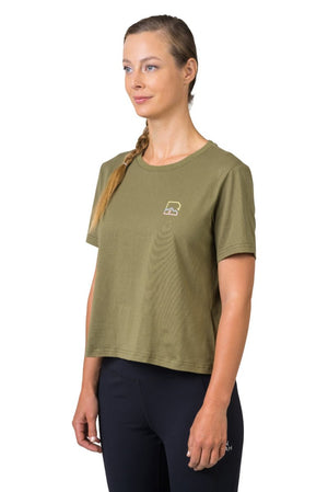 T-shirt de randonnée 100% coton pour Femme "Hannah − ELIN" - Planète Rando