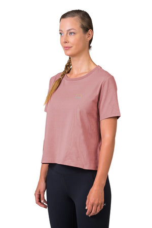 T-shirt de randonnée 100% coton pour Femme "Hannah − ELIN" - Planète Rando