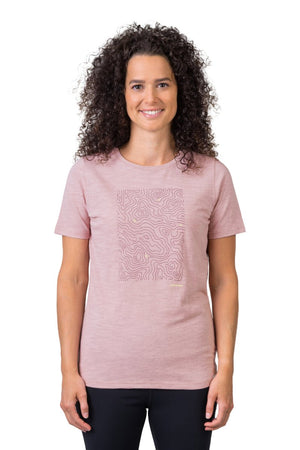 T-shirt de randonnée 100% coton pour Femme "Hannah − SELIA" - Planète Rando
