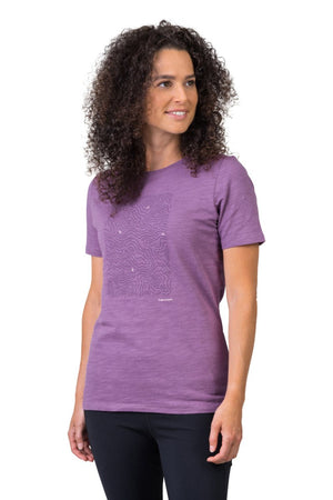 T-shirt de randonnée 100% coton pour Femme "Hannah − SELIA" - Planète Rando