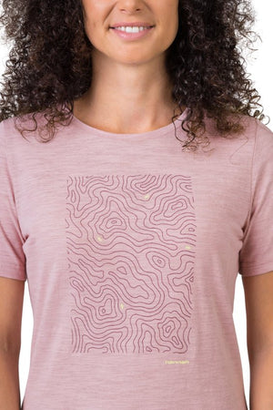 T-shirt de randonnée 100% coton pour Femme "Hannah − SELIA" - Planète Rando