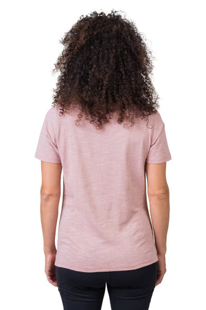 T-shirt de randonnée 100% coton pour Femme "Hannah − SELIA" - Planète Rando