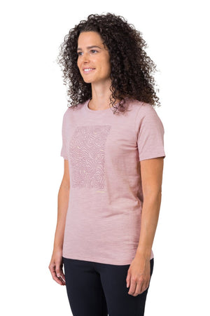 T-shirt de randonnée 100% coton pour Femme "Hannah − SELIA" - Planète Rando