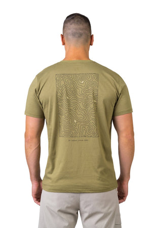 T-shirt de randonnée 100% coton pour Homme "Hannah − RAVI" - Planète Rando