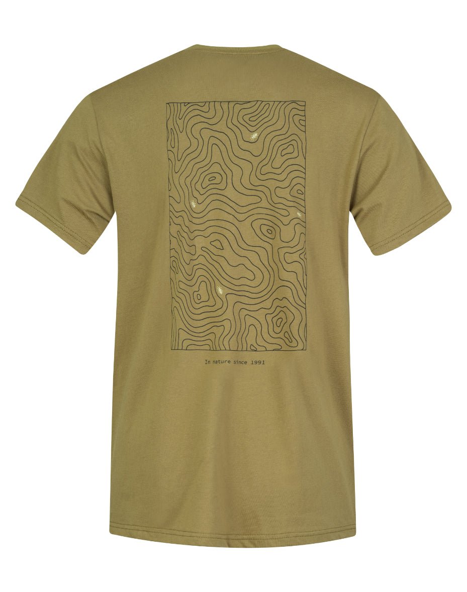 T-shirt de randonnée 100% coton pour Homme "Hannah − RAVI" - Planète Rando