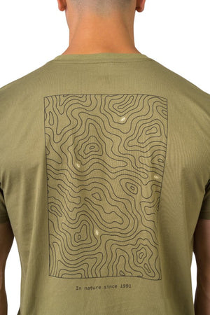 T-shirt de randonnée 100% coton pour Homme "Hannah − RAVI" - Planète Rando