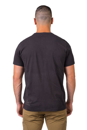 T-shirt de randonnée 100 % de coton biologique pour Homme "Hannah − SKATCH" - Planète Rando