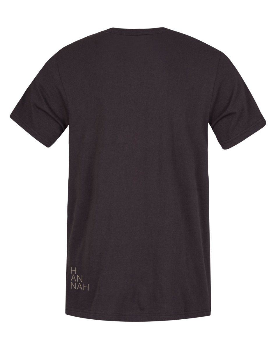 T-shirt de randonnée 100 % de coton biologique pour Homme "Hannah − SKATCH" - Planète Rando