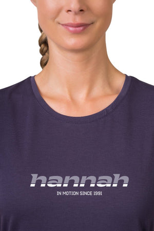 T-shirt de randonnée 100% polyester recyclé AFT Quick Dry pour femme "Hannah − CORDY" - Planète Rando
