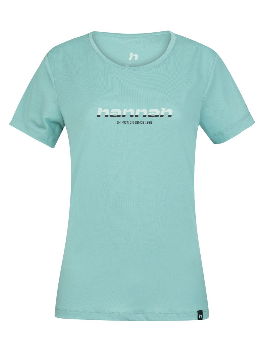 T-shirt de randonnée 100% polyester recyclé AFT Quick Dry pour femme "Hannah − CORDY" - Planète Rando