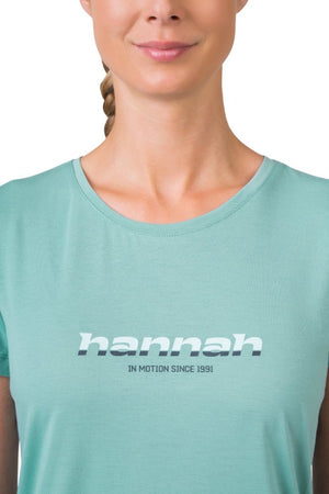 T-shirt de randonnée 100% polyester recyclé AFT Quick Dry pour femme "Hannah − CORDY" - Planète Rando