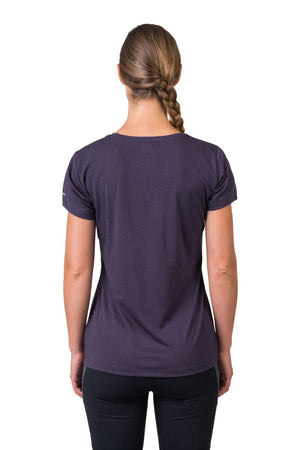 T-shirt de randonnée 100% polyester recyclé AFT Quick Dry pour femme "Hannah − CORDY" - Planète Rando
