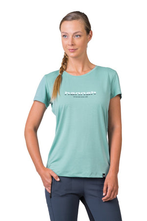 T-shirt de randonnée 100% polyester recyclé AFT Quick Dry pour femme "Hannah − CORDY" - Planète Rando