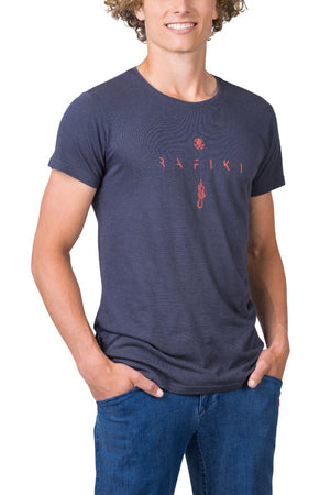 T-shirt de randonnée 50% Modal & 50% coton biologique pour homme "Rafiki − ZONE" - Planète Rando