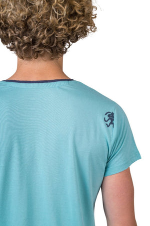 T-shirt de randonnée 50% Modal & 50% coton biologique pour homme "Rafiki − ZONE" - Planète Rando