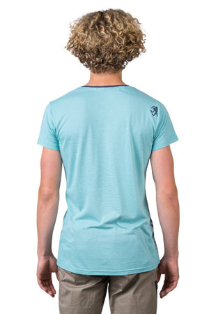 T-shirt de randonnée 50% Modal & 50% coton biologique pour homme "Rafiki − ZONE" - Planète Rando