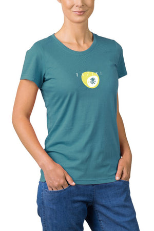 T-shirt de randonnée 95% coton biologique pour femme "Rafiki − MELLO" - Planète Rando