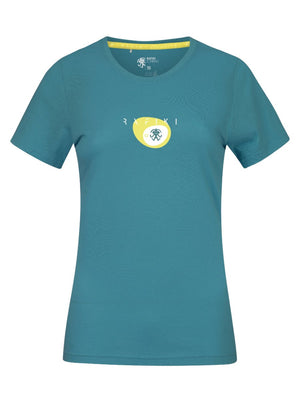 T-shirt de randonnée 95% coton biologique pour femme "Rafiki − MELLO" - Planète Rando