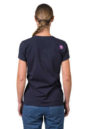 T-shirt de randonnée 95% coton biologique pour femme "Rafiki − MELLO" - Planète Rando