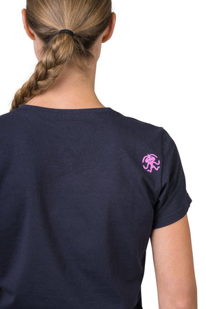 T-shirt de randonnée 95% coton biologique pour femme "Rafiki − MELLO" - Planète Rando