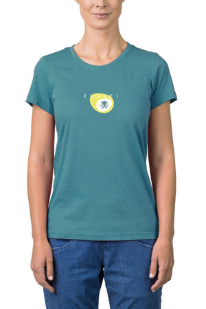 T-shirt de randonnée 95% coton biologique pour femme "Rafiki − MELLO" - Planète Rando