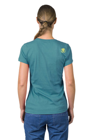 T-shirt de randonnée 95% coton biologique pour femme "Rafiki − MELLO" - Planète Rando