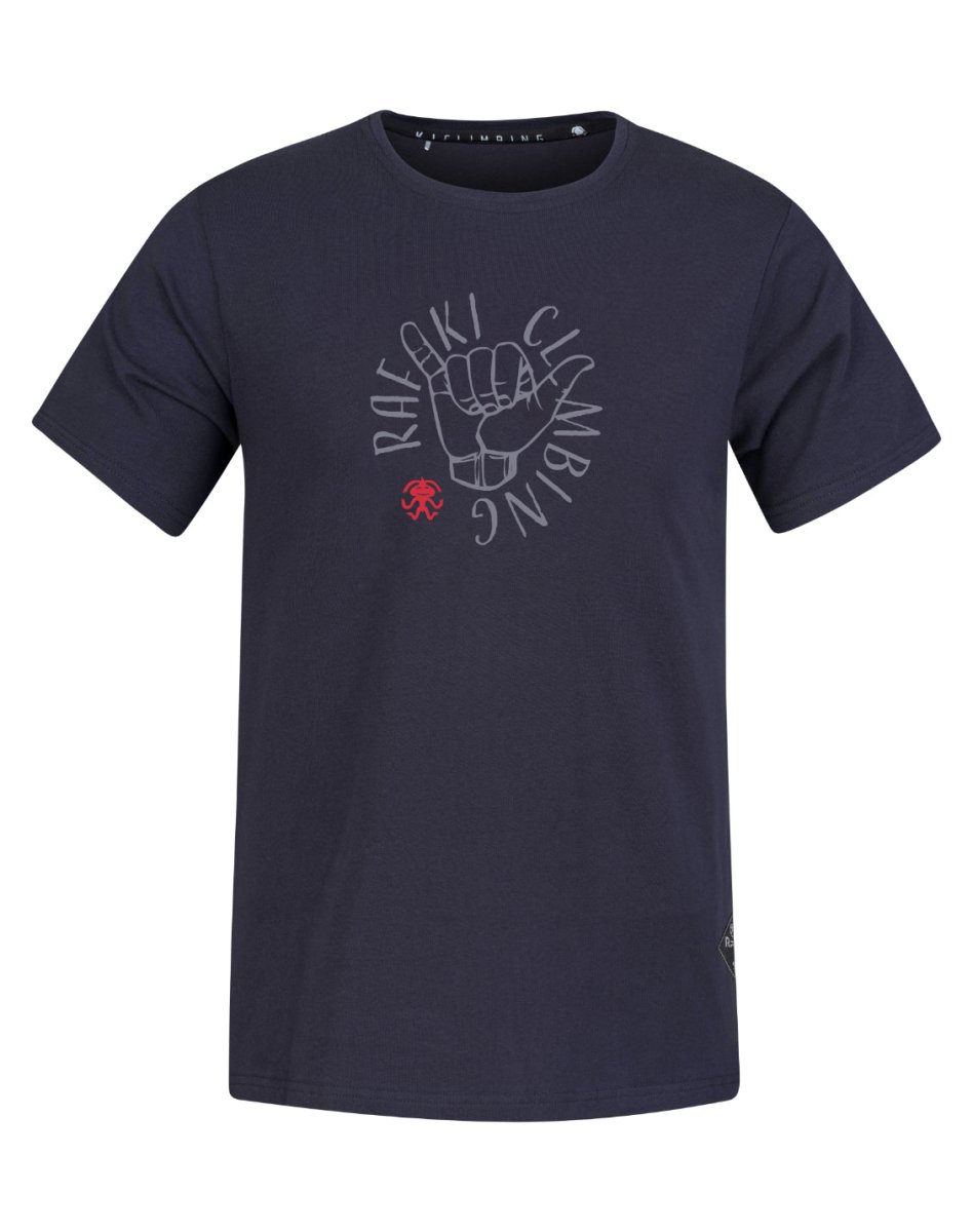 T-shirt de randonnée à 95% de coton biologique pour homme "Rafiki − GRAB" - Planète Rando