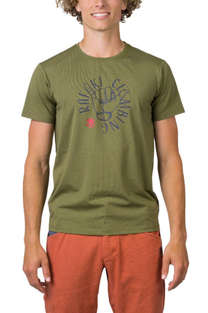 T-shirt de randonnée à 95% de coton biologique pour homme "Rafiki − GRAB" - Planète Rando