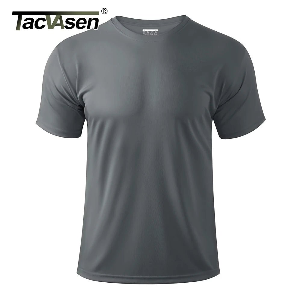 T-shirt manches courtes anti - UV UPF 50+ à col rond homme "TACVASEN - TS204" - Planète Rando