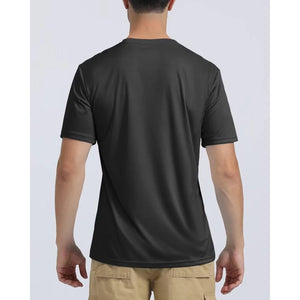 T-shirt manches courtes anti - UV UPF 50+ à col rond homme "TACVASEN - TS204" - Planète Rando