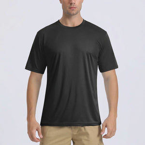 T-shirt manches courtes anti - UV UPF 50+ à col rond homme "TACVASEN - TS204" - Planète Rando