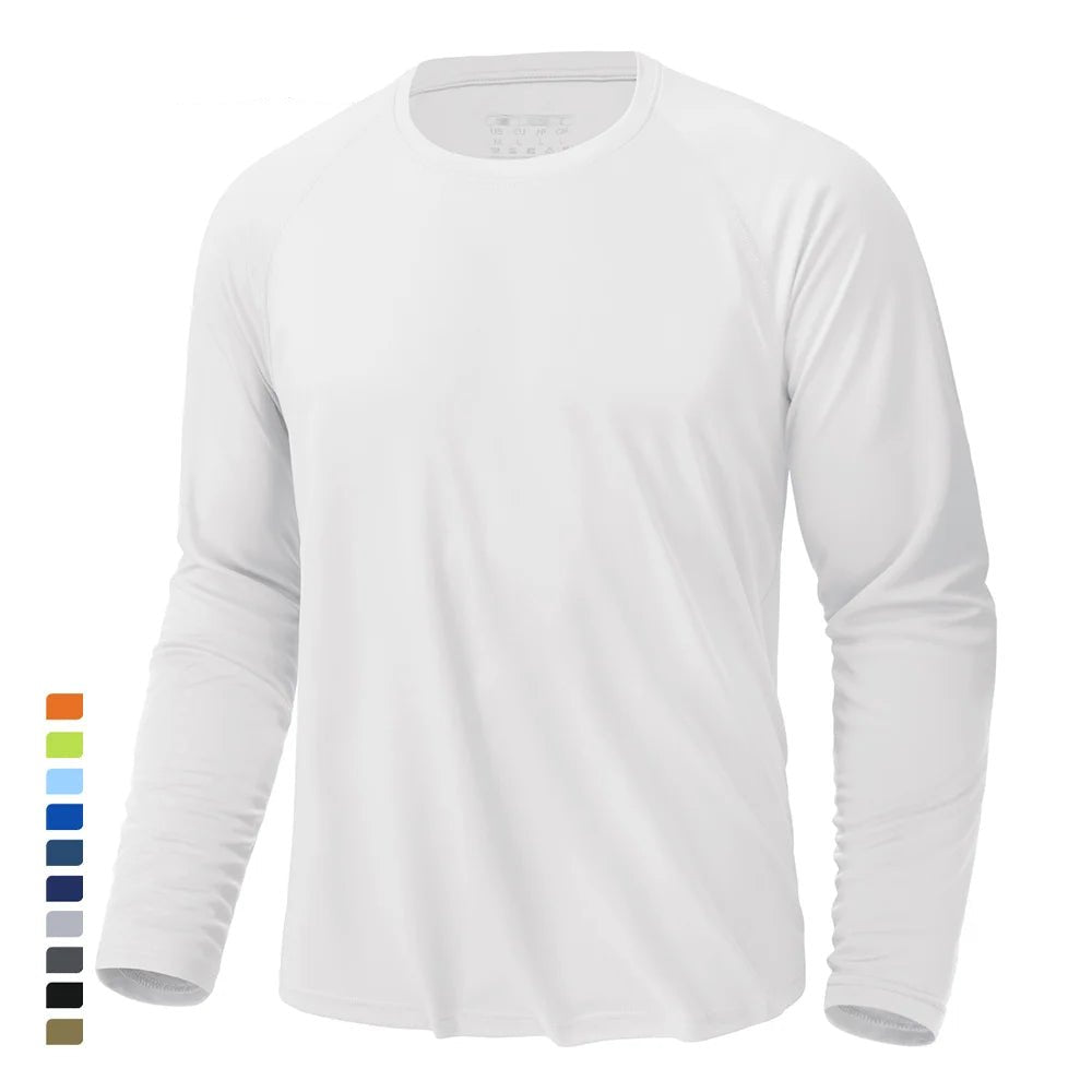 T-shirt strech avec protection solaire UPF 50+ à séchage rapide "TACVASEN - TS132" - Planète Rando