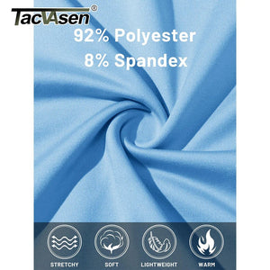 T-shirt thermique / sweat-shirt polaire à fermeture éclair 1/4 et manches longues pour homme "TACVASEN - TS321" - Planète Rando