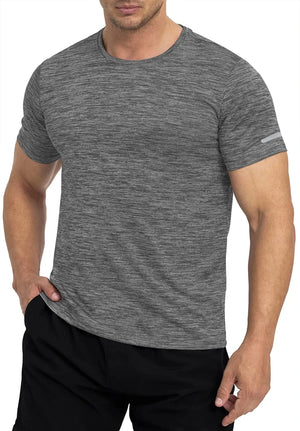 T-shirts d'été à séchage rapide avec bande réfléchissante pour homme "TACVASEN - TS234" - Planète Rando