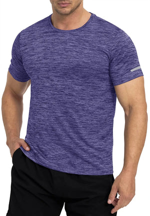 T-shirts d'été à séchage rapide avec bande réfléchissante pour homme "TACVASEN - TS234" - Planète Rando