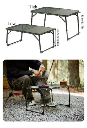 Table de camping en MDF ultralégère et pliable pour le camping et van - life "Naturehike - Mini Fold Table" - Planète Rando
